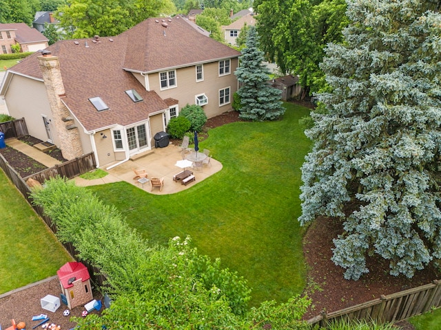 1808 Beloit Ct, Naperville, IL 60565 - aerial view of property and surrounding area