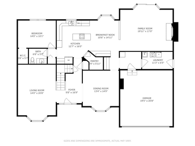 1808 Beloit Ct, Naperville, IL 60565 - view of property floor plan