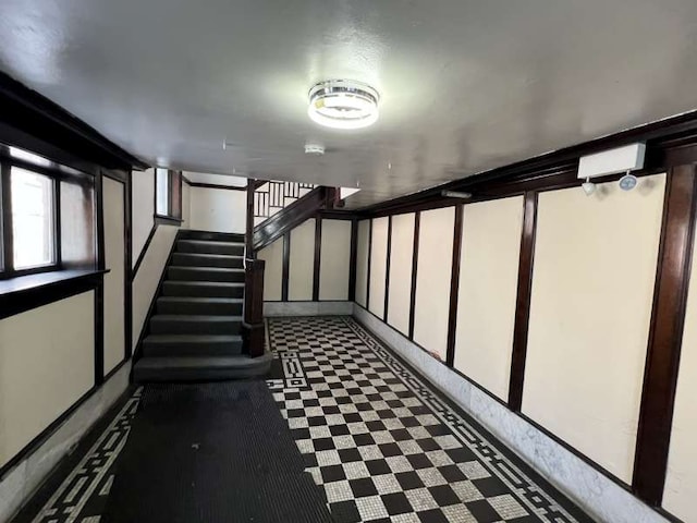 1059 E Hyde Park Blvd Unit 1, Chicago, IL 60615 - stairway with tile patterned floors