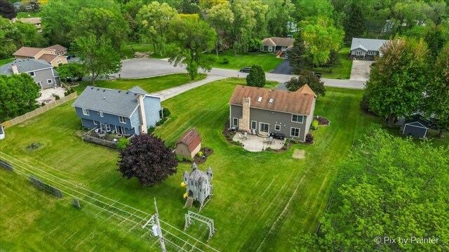 1714 Tall Tree Ln, Johnsburg, IL 60051 - aerial overview of property's location