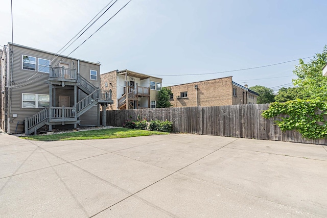 1027 N Harlem Ave, Oak Park, IL 60302 - rear view of house featuring stairway
