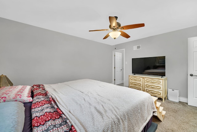 1810 Jana Ln, Morris, IL 60450 - bedroom with carpet flooring and a ceiling fan