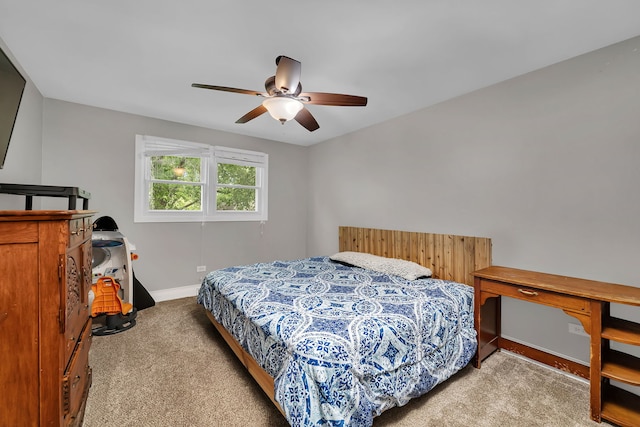 1810 Jana Ln, Morris, IL 60450 - bedroom featuring carpet and ceiling fan