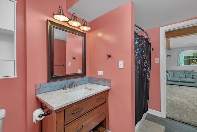 1810 Jana Ln, Morris, IL 60450 - full bath featuring vanity and curtained shower