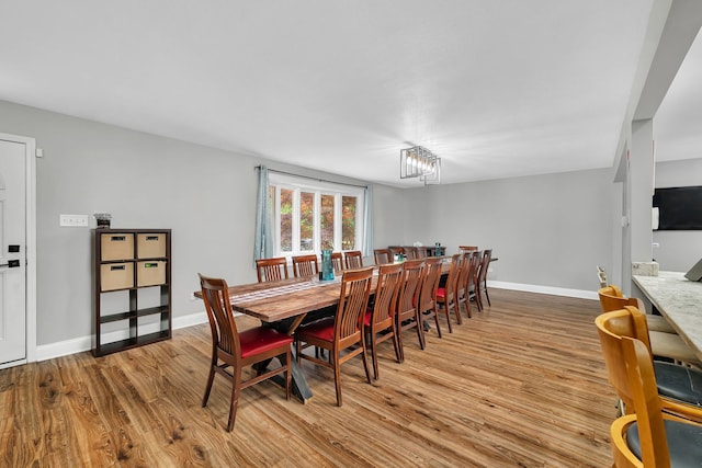 1810 Jana Ln, Morris, IL 60450 - dining space with wood finished floors and baseboards