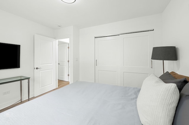 337 E Briarcliff Rd, Bolingbrook, IL 60440 - bedroom featuring a closet and wood finished floors