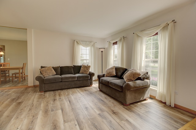 2799 Squaw Valley Trl, Aurora, IL 60503 - living room with light wood-type flooring and plenty of natural light