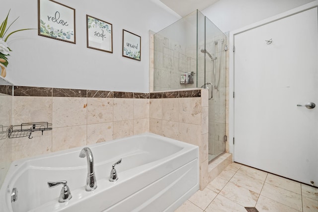 3021 W Armitage Ave Unit 201, Chicago, IL 60647 - full bathroom with a bath and a stall shower