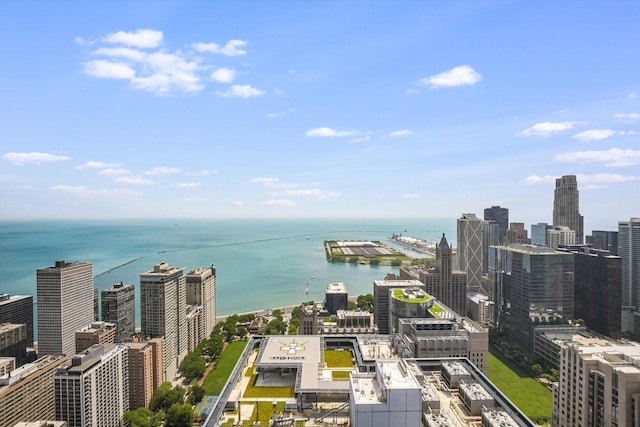 161 E Chicago Ave Unit 49B, Chicago, IL 60611 - view of urban area with a nearby body of water