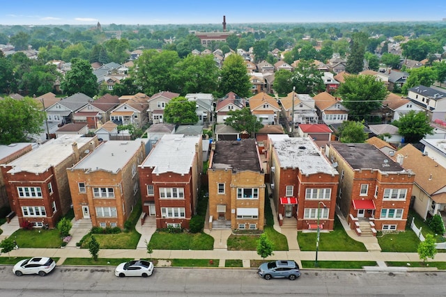 6024 W Addison St, Chicago, IL 60634 - aerial perspective of suburban area