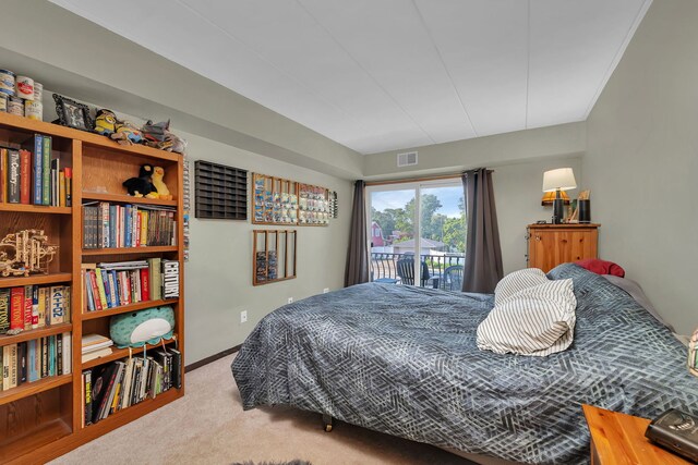 9535 S Mayfield Ave Unit 203, Oak Lawn, IL 60453 - carpeted bedroom with access to exterior