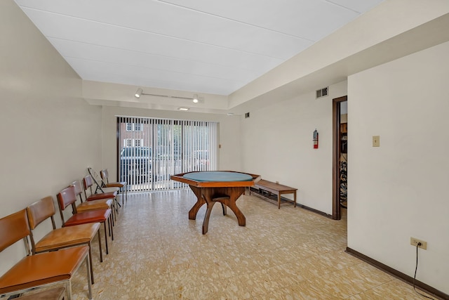 9535 S Mayfield Ave Unit 203, Oak Lawn, IL 60453 - game room featuring baseboards