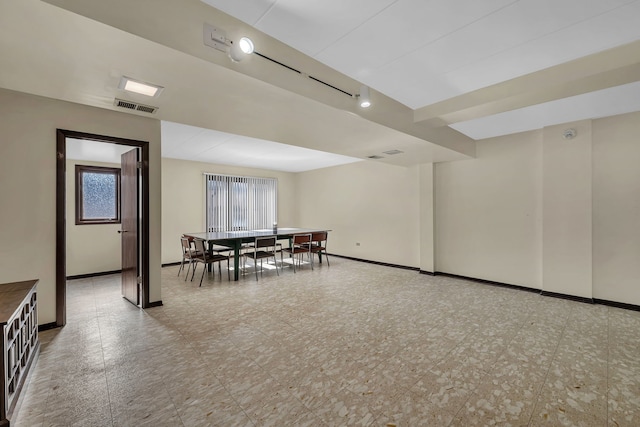 9535 S Mayfield Ave Unit 203, Oak Lawn, IL 60453 - recreation room featuring baseboards