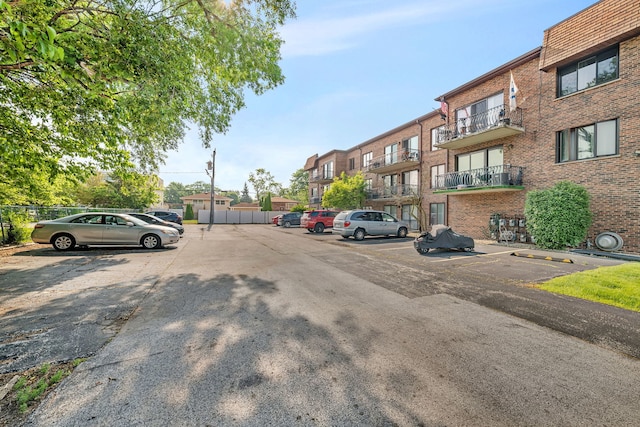 9535 S Mayfield Ave Unit 203, Oak Lawn, IL 60453 - view of uncovered parking lot