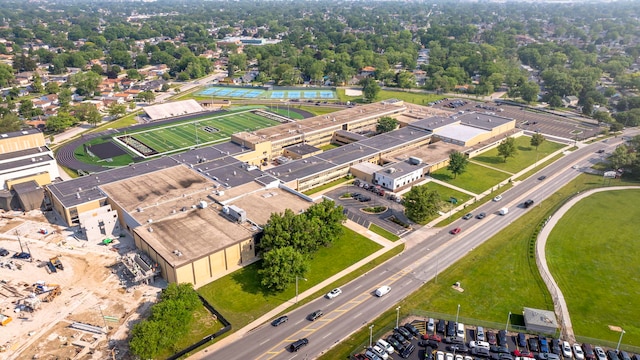 9535 S Mayfield Ave Unit 203, Oak Lawn, IL 60453 - drone / aerial view
