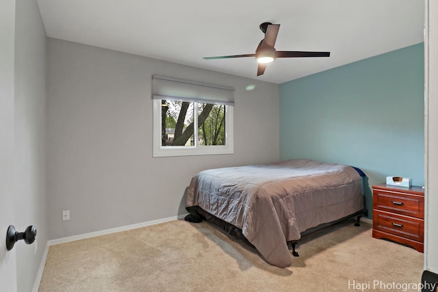 1113 Rolling Lane Rd, Johnsburg, IL 60051 - bedroom featuring carpet and ceiling fan