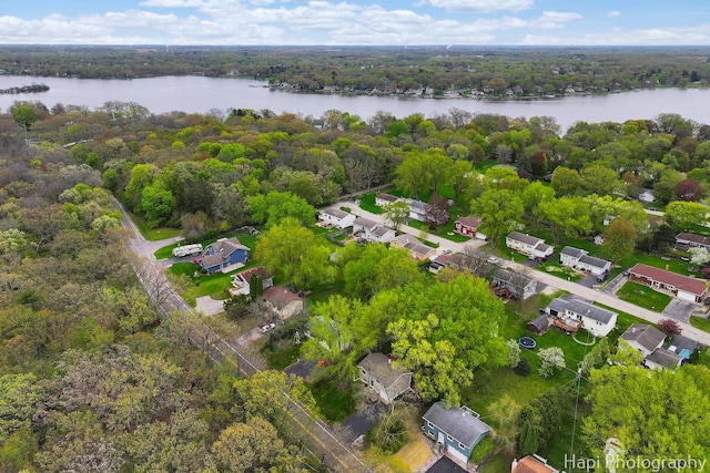1113 Rolling Lane Rd, Johnsburg, IL 60051 - aerial overview of property's location with a nearby body of water and nearby suburban area