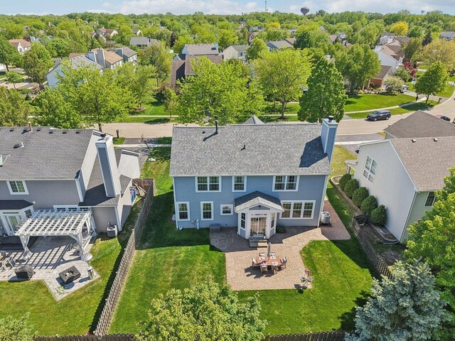 18485 W Springwood Dr, Grayslake, IL 60030 - aerial perspective of suburban area