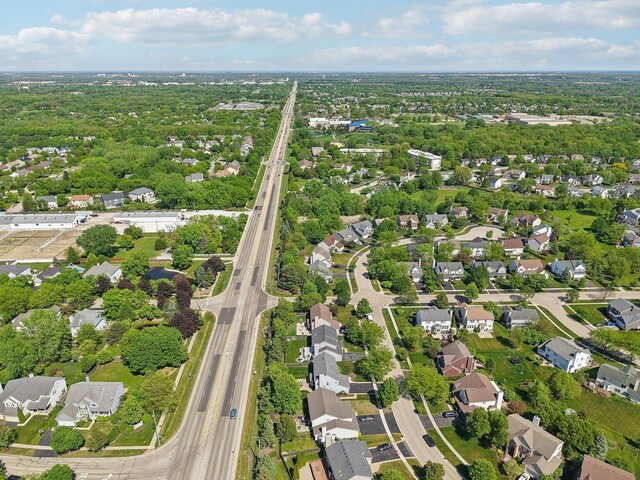 18485 W Springwood Dr, Grayslake, IL 60030 - aerial view of property and surrounding area featuring nearby suburban area and a main thoroughfare