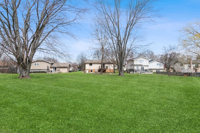 13707 W Carefree Dr, Homer Glen, IL 60491 - view of yard with a residential view