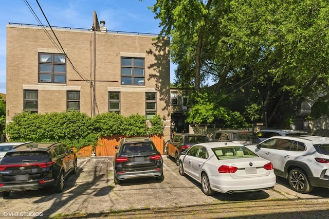 1719 N Halsted St Unit C, Chicago, IL 60614 - view of uncovered parking lot