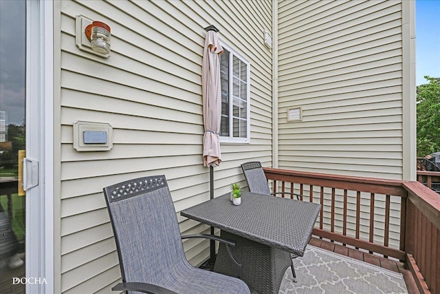 1944 Indian Hill Ln, Aurora, IL 60503 - wooden deck featuring outdoor dining space