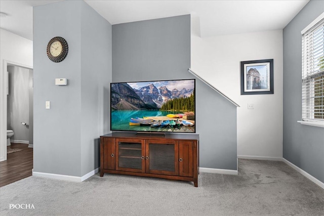 1944 Indian Hill Ln, Aurora, IL 60503 - carpeted living room featuring baseboards