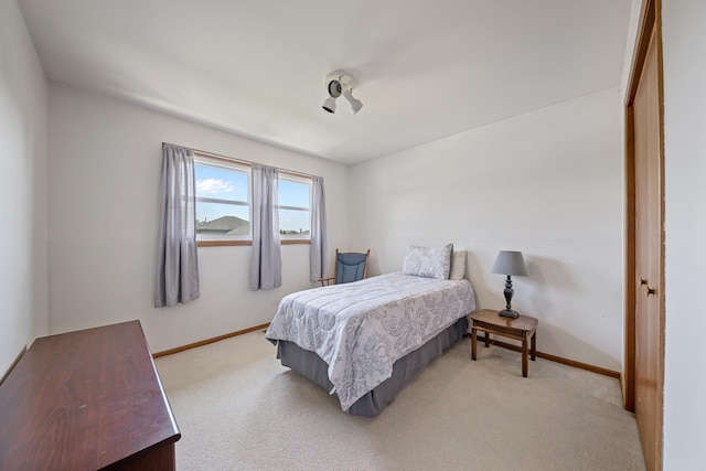 7749 W Lakeview Ter, Frankfort, IL 60423 - bedroom with light carpet