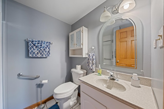 7749 W Lakeview Ter, Frankfort, IL 60423 - bathroom featuring vanity and a shower
