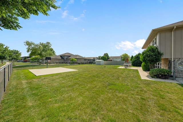 7749 W Lakeview Ter, Frankfort, IL 60423 - fenced backyard with a patio area