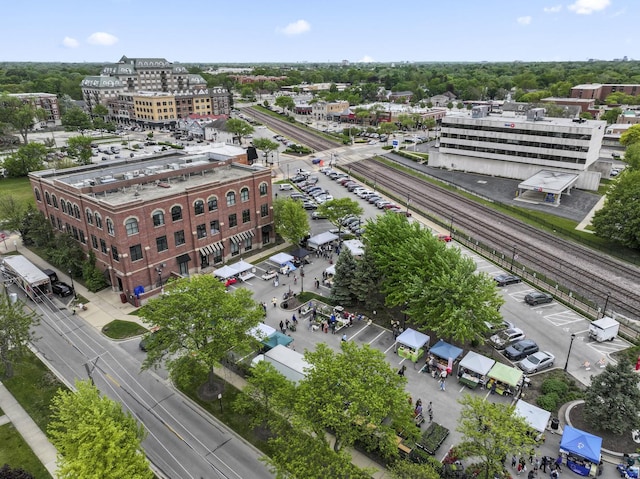319 W Wood St Unit 18, Palatine, IL 60067 - drone / aerial view