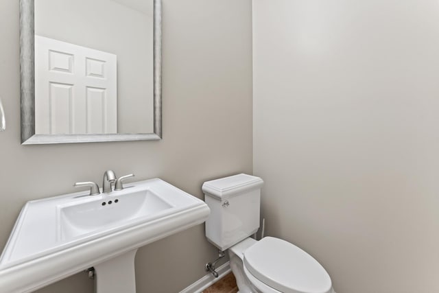 319 W Wood St Unit 18, Palatine, IL 60067 - bathroom with toilet and a sink
