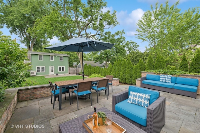 625 Park Ave, Wilmette, IL 60091 - view of patio / terrace with outdoor dining space, outdoor lounge area, and an outdoor structure