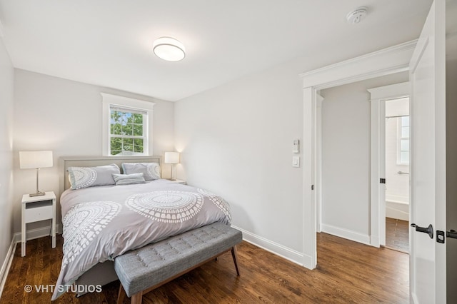 625 Park Ave, Wilmette, IL 60091 - bedroom featuring wood finished floors and ensuite bathroom