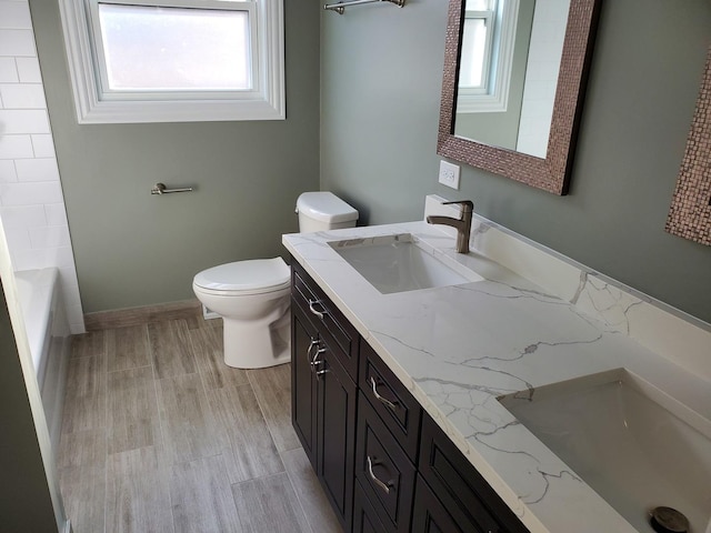 542 Laramie Ave, Wilmette, IL 60091 - full bath featuring vanity and toilet