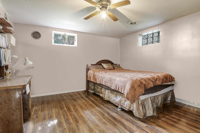15005 131st St, Lemont, IL 60439 - bedroom with multiple windows, wood finished floors, and baseboards