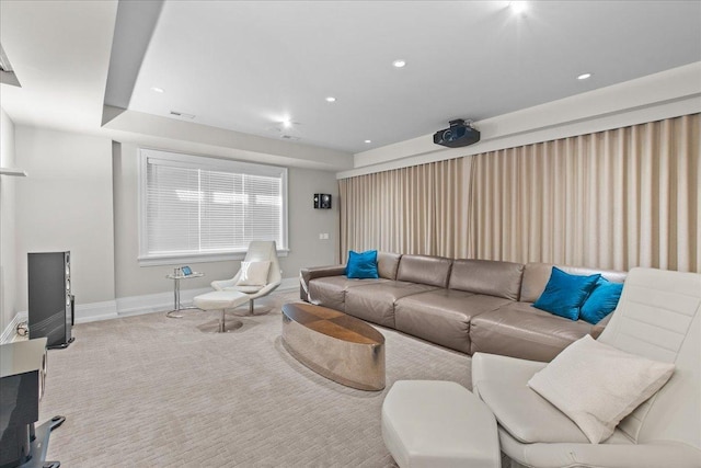 326 Country Ln, Glenview, IL 60025 - living area with carpet and recessed lighting