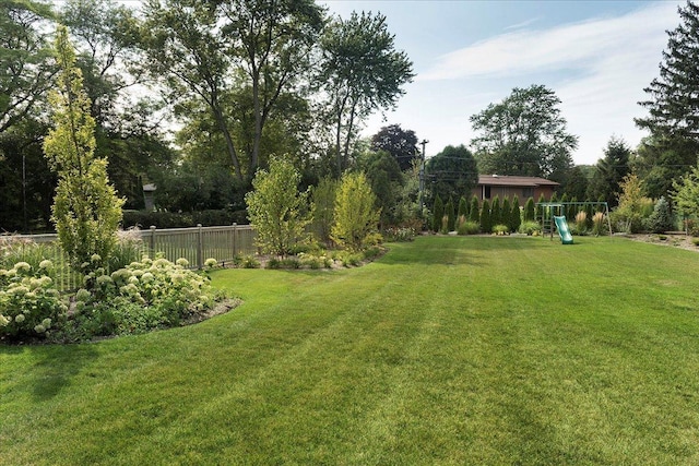 326 Country Ln, Glenview, IL 60025 - view of yard featuring a playground