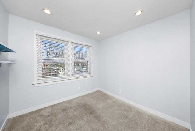 3100 N Newcastle Ave, Chicago, IL 60634 - carpeted spare room featuring recessed lighting