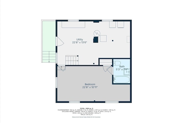 3100 N Newcastle Ave, Chicago, IL 60634 - view of room layout