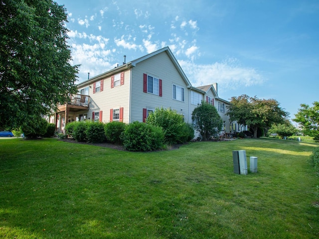 7367 Grandview Ct Unit 7367, Carpentersville, IL 60110 - view of home's exterior with a lawn