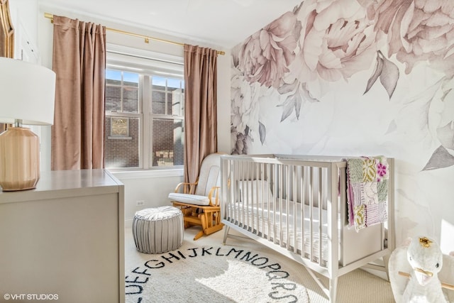 3019 W Cornelia Ave, Chicago, IL 60618 - bedroom featuring a nursery area