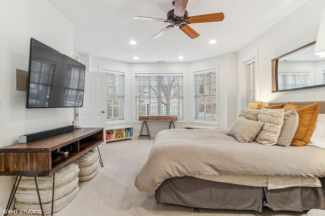 3019 W Cornelia Ave, Chicago, IL 60618 - bedroom featuring carpet flooring and recessed lighting