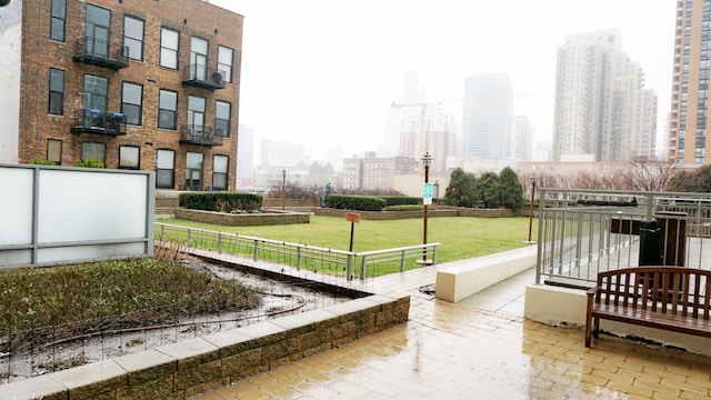1250 S Michigan Ave Unit 703, Chicago, IL 60605 - surrounding community featuring a skyline view and a yard