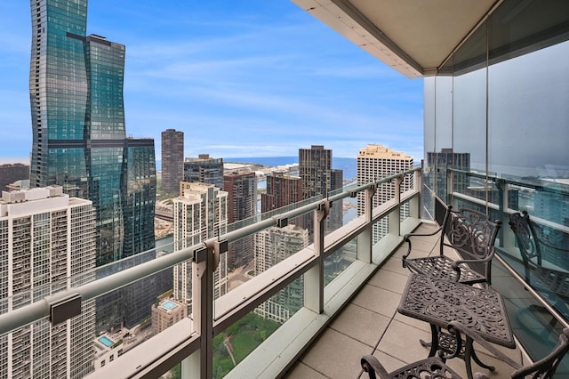 340 E Randolph St Unit 5504, Chicago, IL 60601 - balcony with a city view