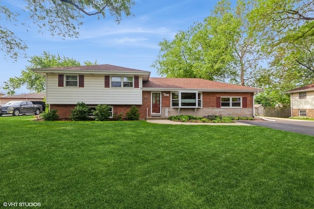 25W251 Highview Dr, Naperville, IL 60563 - tri-level home featuring brick siding