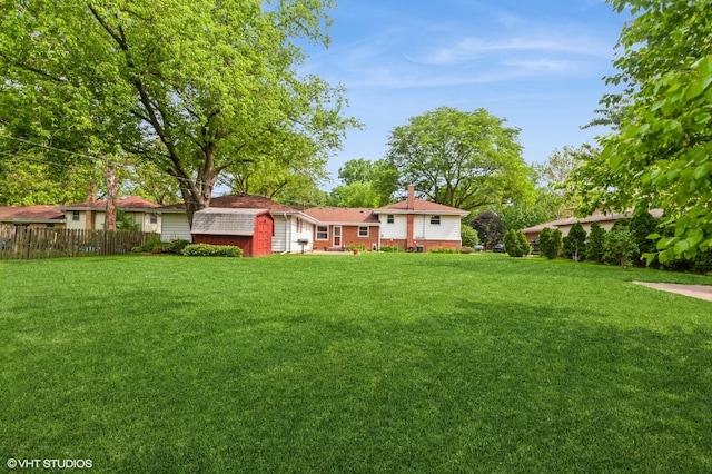 25W251 Highview Dr, Naperville, IL 60563 - view of yard featuring a storage unit