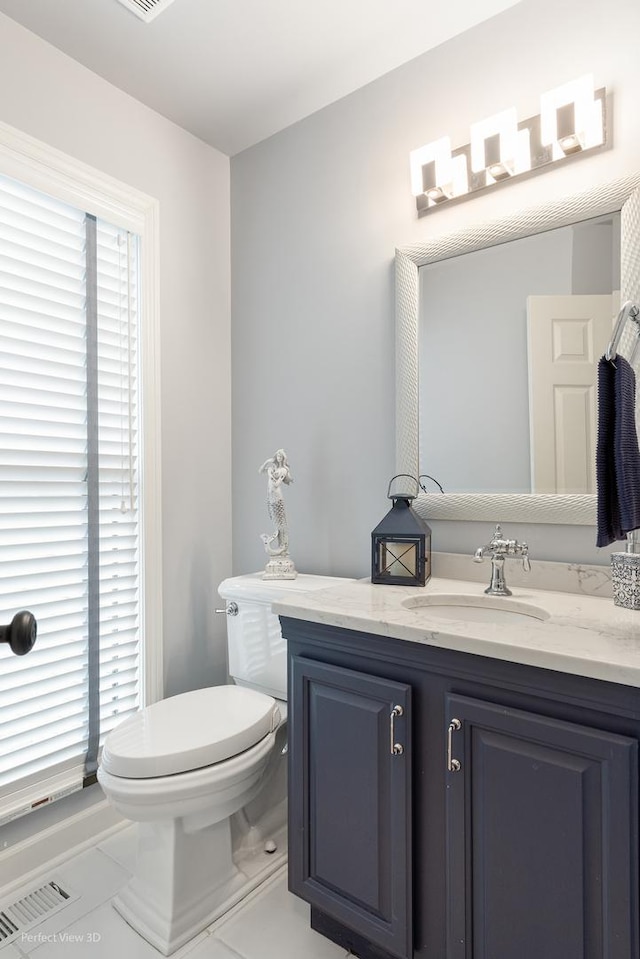 1860 Haverford Dr, Algonquin, IL 60102 - bathroom with vanity and tile patterned flooring