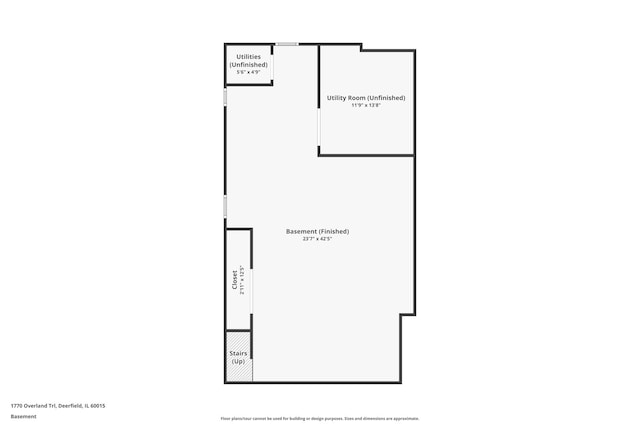 1770 Overland Trl, Deerfield, IL 60015 - view of property floor plan