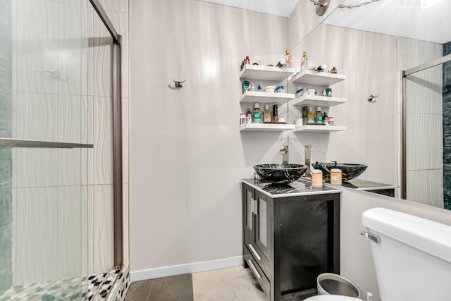 17804 Pebblewood Ln, Hazel Crest, IL 60429 - full bath with a stall shower and toilet